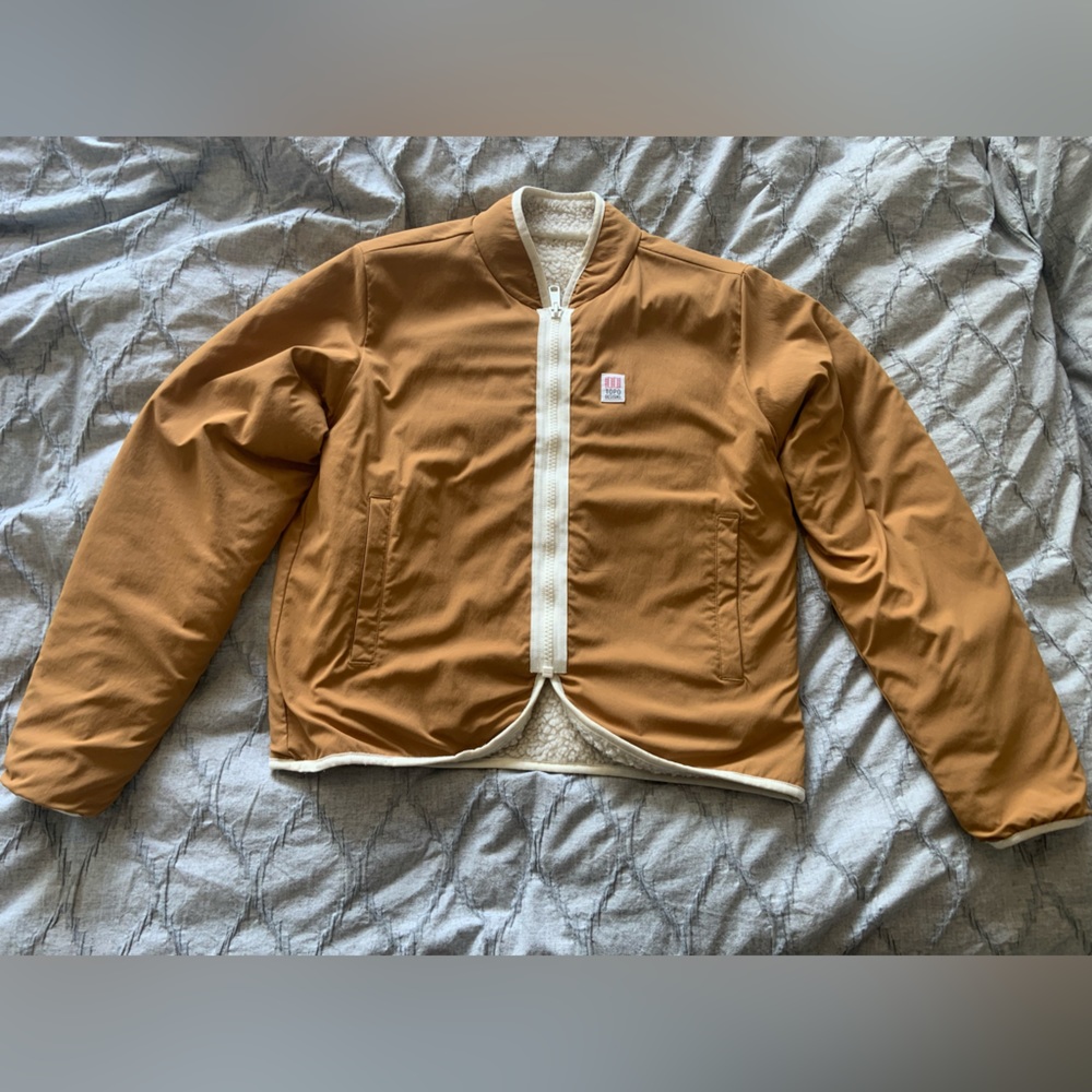 Topo designs reversible Sherpa jacket